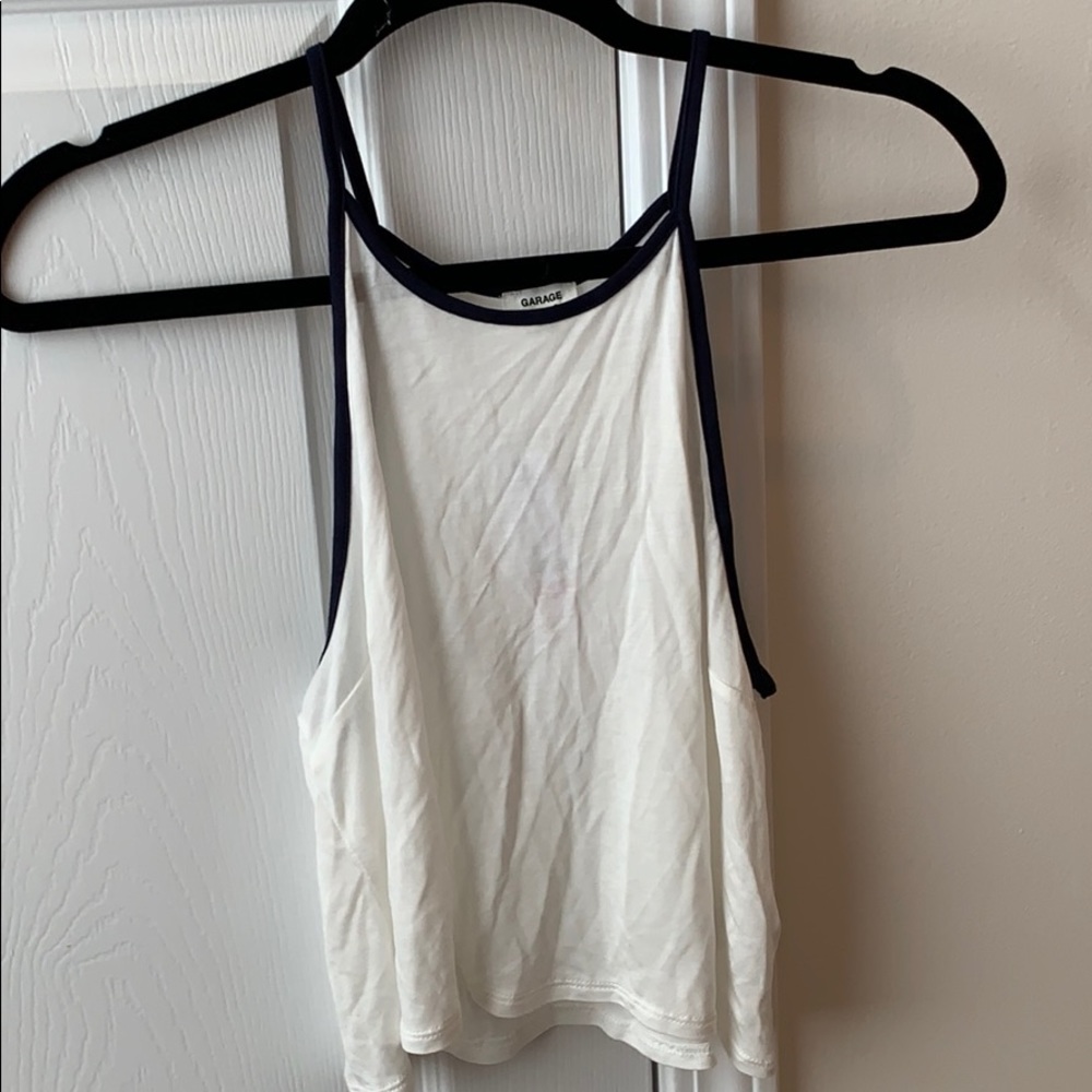 High neck tank top